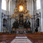The Cathedra of St. Peter, designed by Bernini in 1666