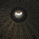 The beautiful dome of St. Peter\'s 