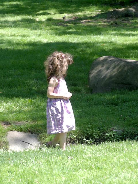 Little Girl In The Park